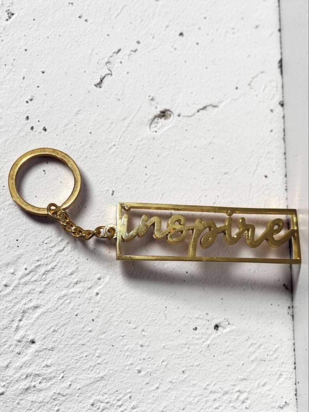 "Inspire" Inspirational Keychain